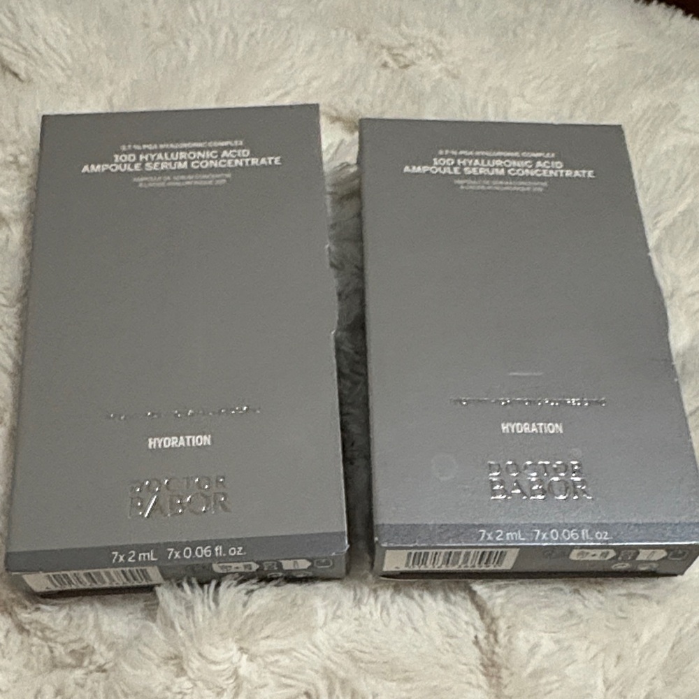 2 boxes Babor Hydration Serum Ampoule Concentrate
